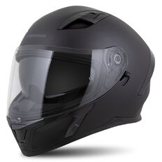 Motorradhelm Cassida Orbit Solid schwarz matte/schwarz