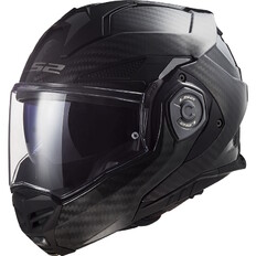 Klappbarer Motorradhelm LS2 FF901 Advant X Solid Carbon P/J