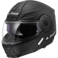 Klappbarer Motorradhelm LS2 FF902 Scope II Solid Matt Black