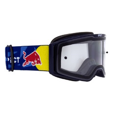 Motocross-Schutzbrille RedBull Spect Torp, blau, klares Plexiglas