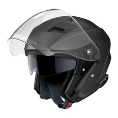 Motorradhelm mit Headset SENA Outstar S mattschwarz