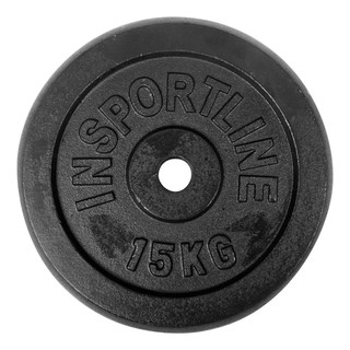 inSPORTline Hantel-Stahlgewichtsscheibe 15 kg