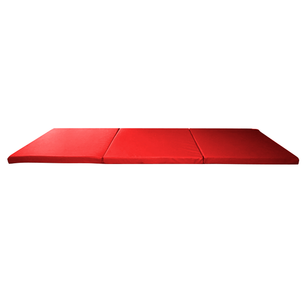 InSPORTline Pliago 195x90x5 folding gymnastics mat red