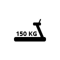 Laufbänder - Belastbarkeit 150 kg