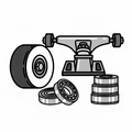 Skateboard Zubehör und Ersatzteile
