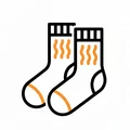 Beheizte Socken