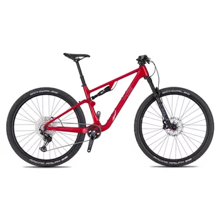 Vollgefedertes Fahrrad 4EVER Sonnic Elite 29" – Modell 2026 - flame red/hologram
