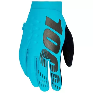 Fahrrad- und Motocross-Handschuhe für Männer 100% Brisker blau