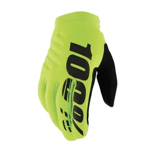 Fahrrad- und Motocross-Handschuhe für Männer 100% Brisker fluo gelb/schwarz
