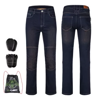 W-TEC Pawted Motorradjeans mit wasserdichter Membran