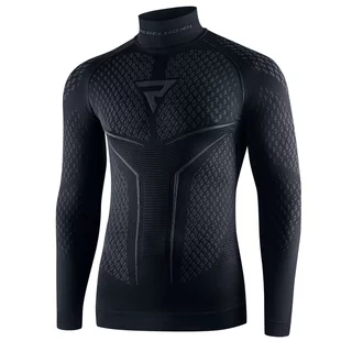 Moto Thermoshirt Rebelhorn Therm II Jersey - schwarz-grau