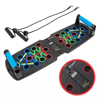 inSPORTline Pushap Evo multifunktionales Liegebrett mit Display