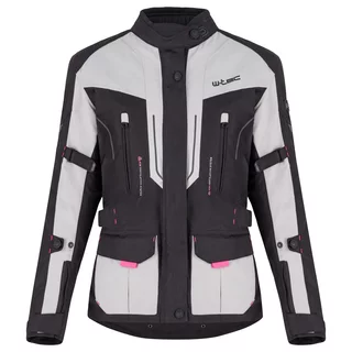 W-TEC Xenia Motorradjacke für Damen - schwarz-grau