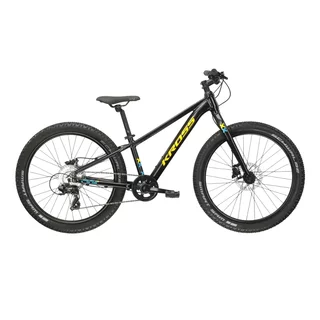 Jugendfahrrad Kross LEVEL JR 2.0 24" Gen 007 - černá / žlutá / lesk