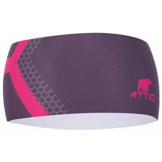 Attiq Lycra Thermo Sport-Stirnband - Vertical Pink