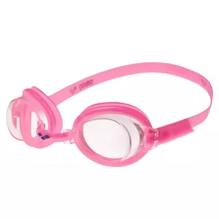 Kinderschwimmbrille Arena Bubble 3 JR - klar-rosa