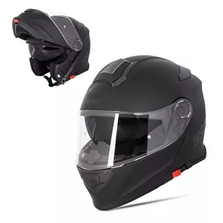 W-TEC Venero Klapphelm - Magic Matt Black