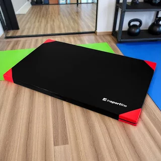Gymnastikmatte inSPORTline Munakor T60 200x120x10 cm - schwarz