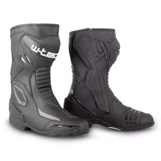 W-TEC Rison EVO Motorradstiefel - schwarz