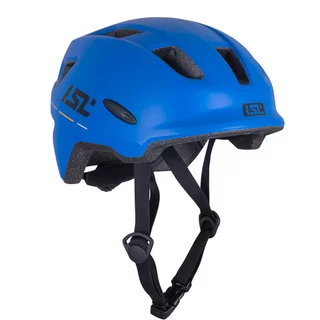 Kinder-Fahrradhelm mit LED-Licht ISL Lumitto - Racer Blue