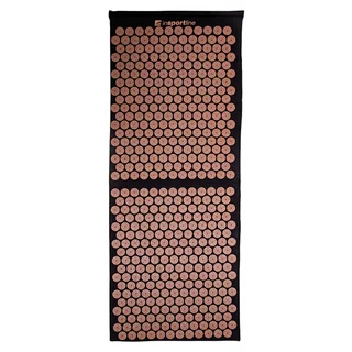 inSPORTline AKU-1000 Akupressurmatte 125 x 50 cm - černá-mocha mousse