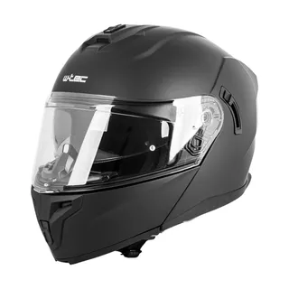 W-TEC Benidor Klapphelm - mattschwarz