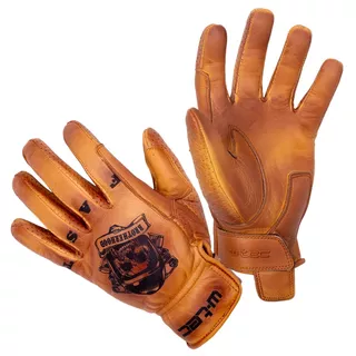 W-TEC Gatorrano Sommer-Motorradhandschuhe aus Leder