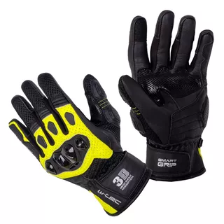 W-TEC Janstur Motorrad-Handschuhe - schwarz-fluo