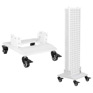 Ständer mit Rollen für inSPORTline Brister Infrarot-LED-Paneel - weiß