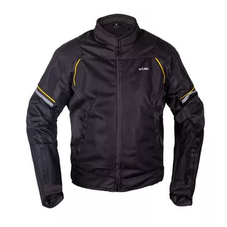 W-TEC Martix Sommer-Moto-Jacke - schwarz-gelb
