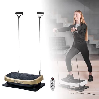 inSPORTline Devyn Vibrationsplatte - champagne