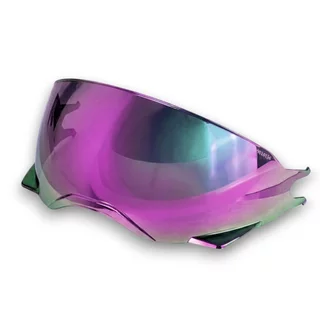 Ersatzvisier/Sonnenblende für den W-TEC Satalone-Helm - Regenbogen