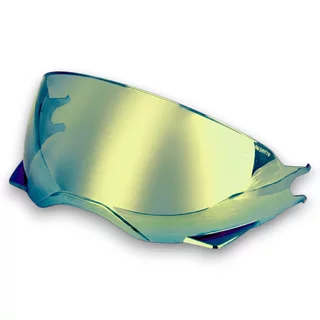 Ersatzvisier/Sonnenblende für den W-TEC Satalone-Helm - golden