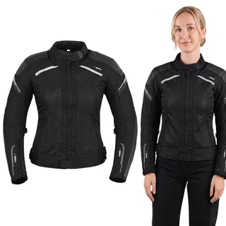 Damen Sommer Textil-Motojacke BOS Aylin - schwarz