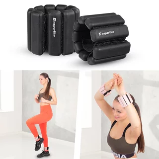 Fitnessgewichte für Knöchel und Handgelenk inSPORTline Brace 2x0,5 kg