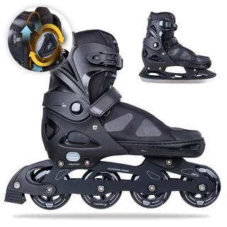 Schlittschuhe 2in1 mit Spannrad inSPORTline Noctys
