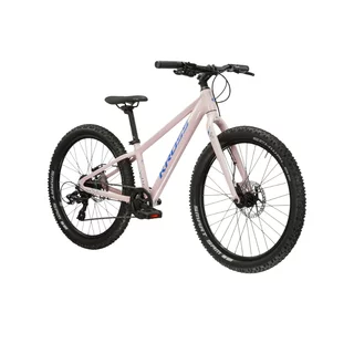 Junior Mädchen Fahrrad Kross LEA JR 2.0 24" - Modell 2025 - růžová / fialová / lesk