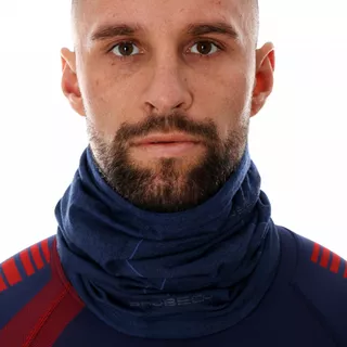 Brubeck Merino-Multifunktionsschal KM10360 - Navy