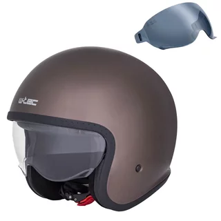 Motorradhelm W-TEC Valkorne Marron