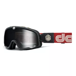 Motocrossbrille 100% Barstow Deus, geräuchertes Plexiglas