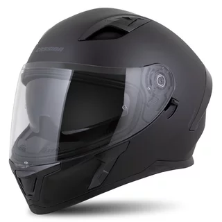 Motorradhelm Cassida Orbit Solid schwarz matte/schwarz