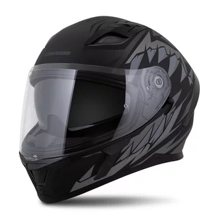 Cassida Orbit StriX Motorradhelm schwarz matt/grau