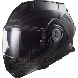 Klappbarer Motorradhelm LS2 FF901 Advant X Solid Carbon P/J