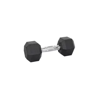 Sechseckige Kurzhantel inSPORTline Hexsteel 15 kg
