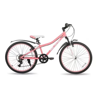 Hiland Climber 24" Junior-Mountainbike • 140–160 cm - rosa