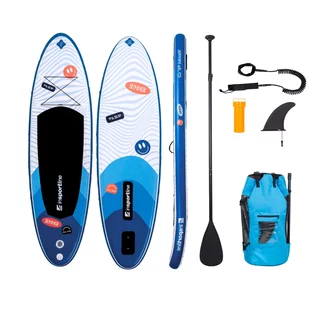Paddleboard mit Zubehör inSPORTline Wavelet 9'6" - blau
