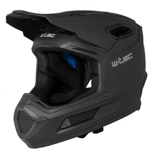 W-TEC Salonna Downhill-Helm • ERT®-System - Black Matt