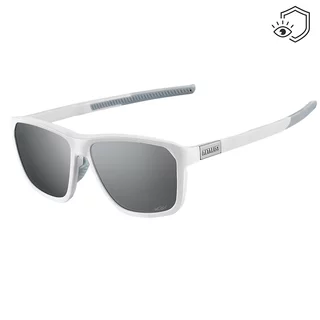 Altalist Kay L1 polarisierte Sonnenbrille - bílá se stříbrnými skly