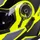 schwarz-fluo gelb