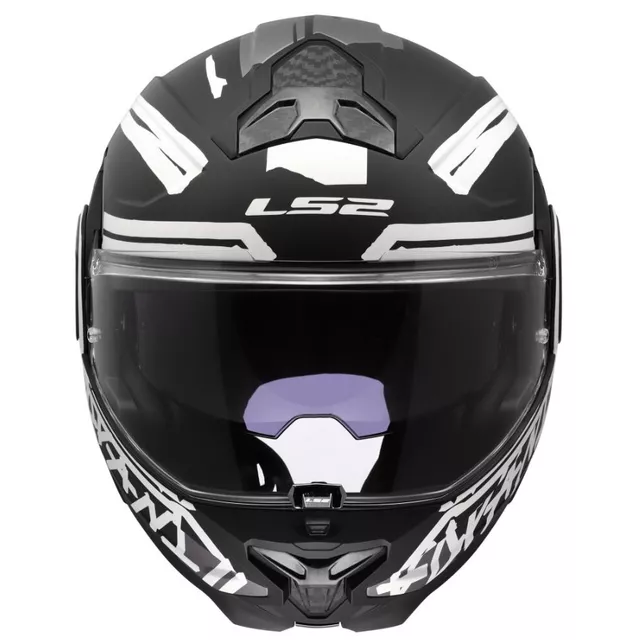 Flip-Helm LS2 FF910 Advant II Tape Schwarz P/J